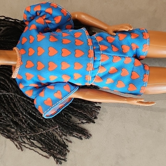 2015 Mattel Barbie Fashionistas Barbie Doll With Long Braided Dark Hair - Picture 4 of 9
